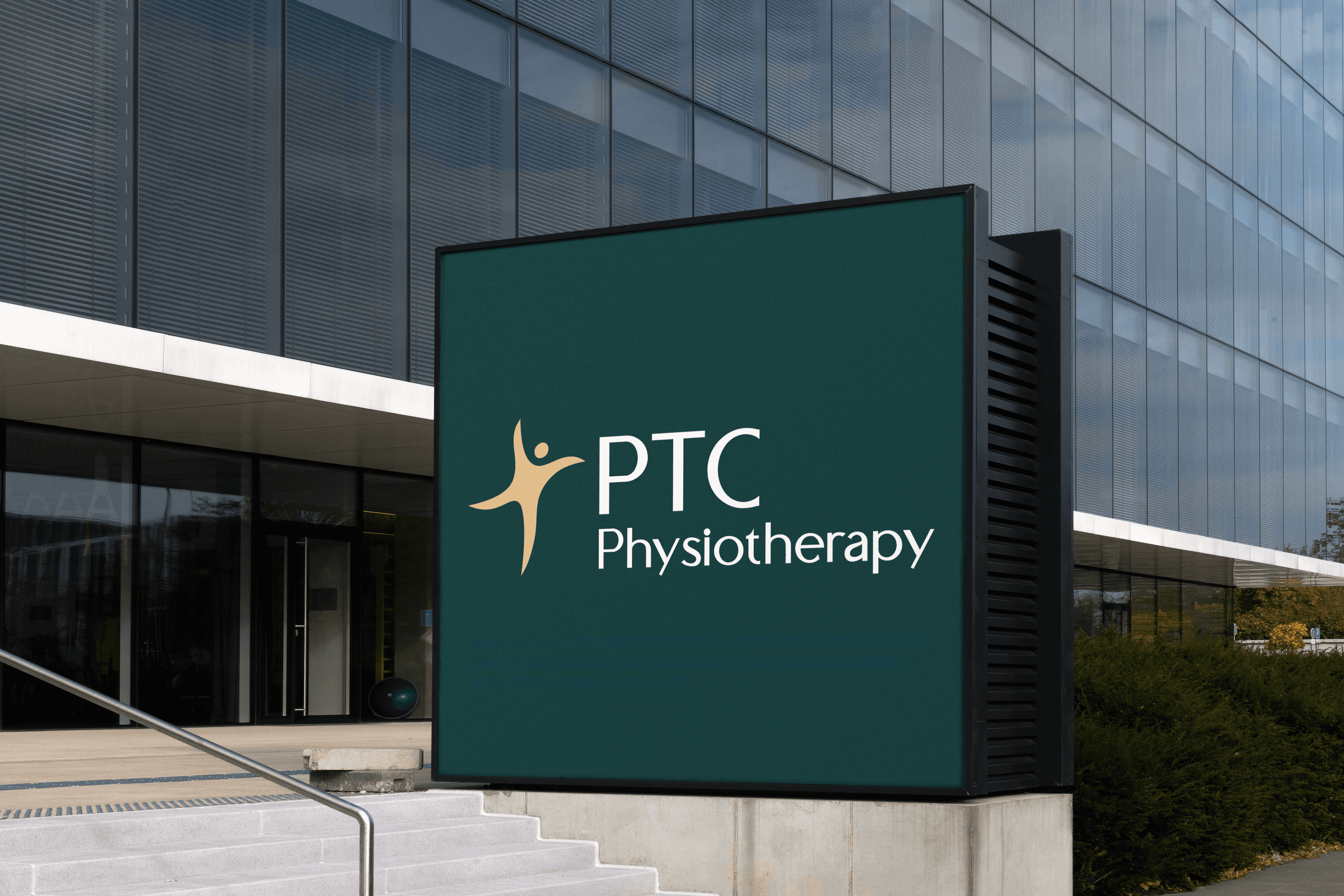 PTC Physiotherapy Signage