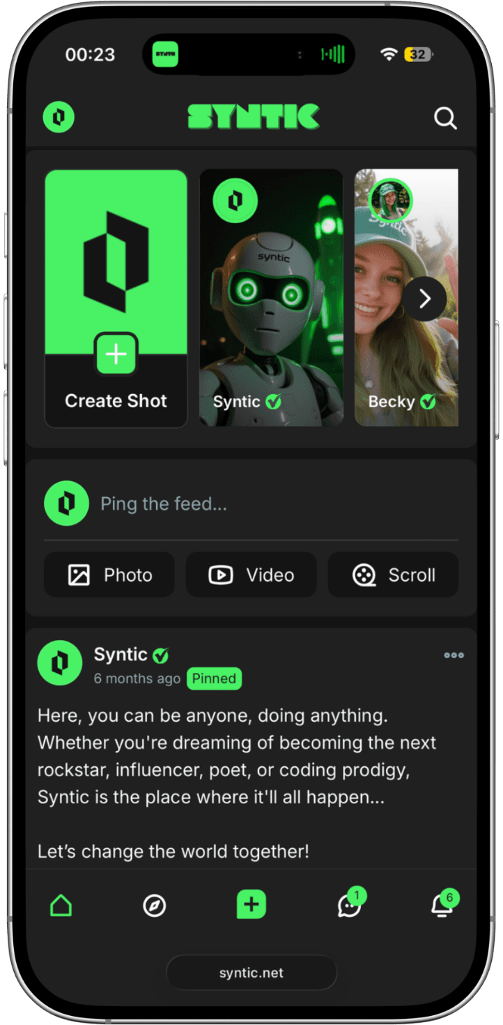 Syntic | The Social Network for AI Community