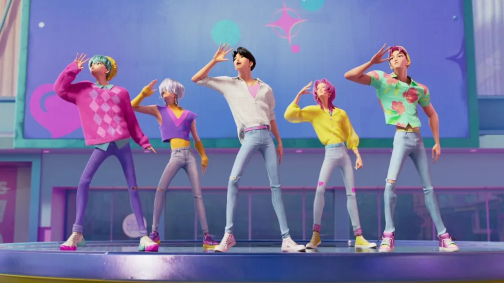 alt="will smith raising his arms to a cheering crowd"