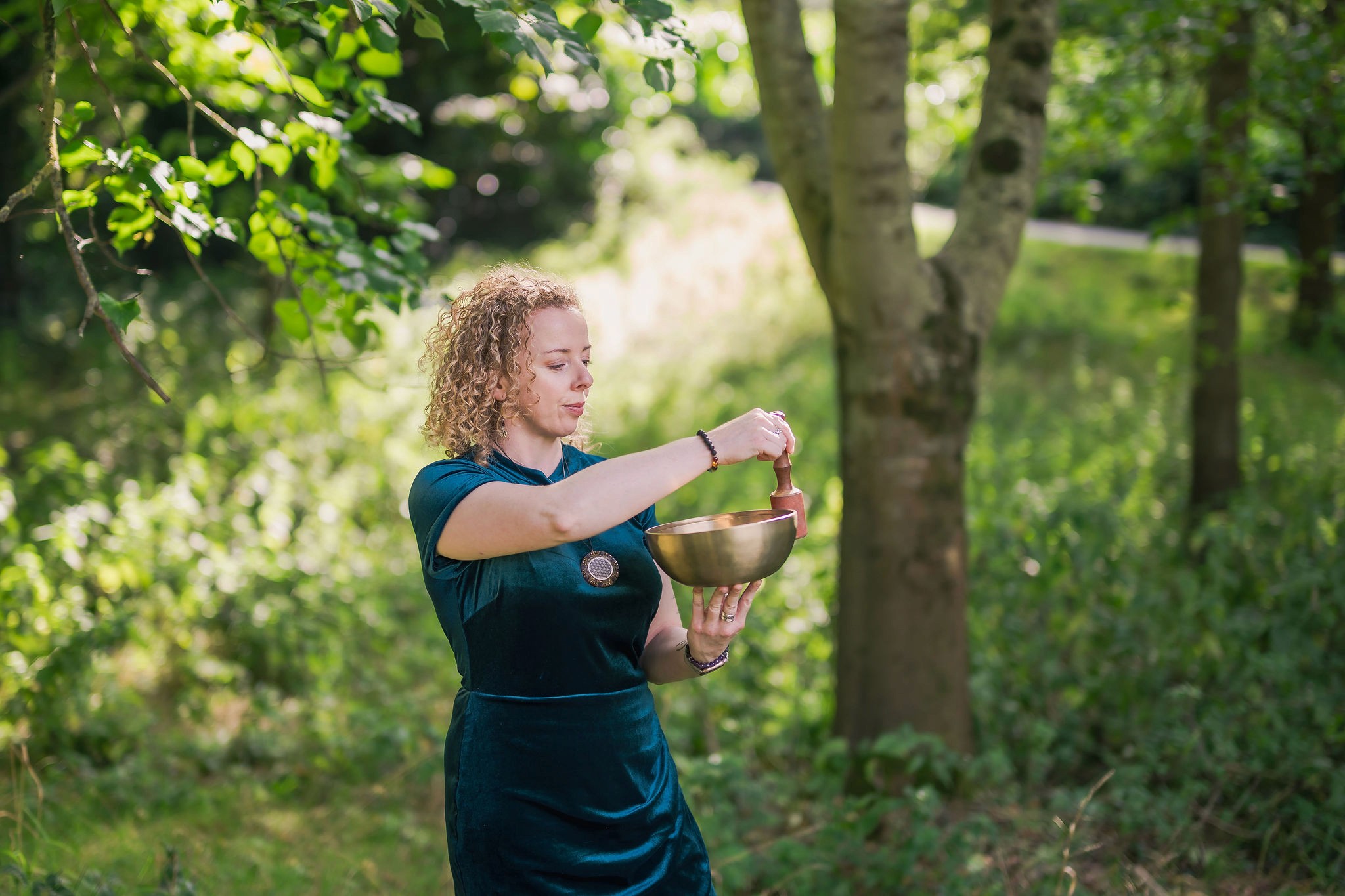 Maryrose holding soun bowl