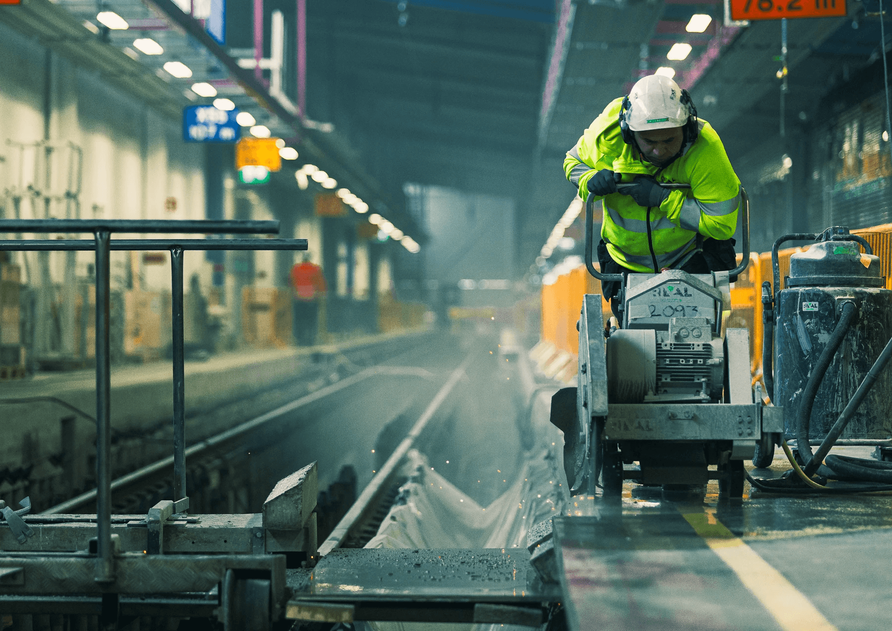 Rival, Betongsågning i Stockholm