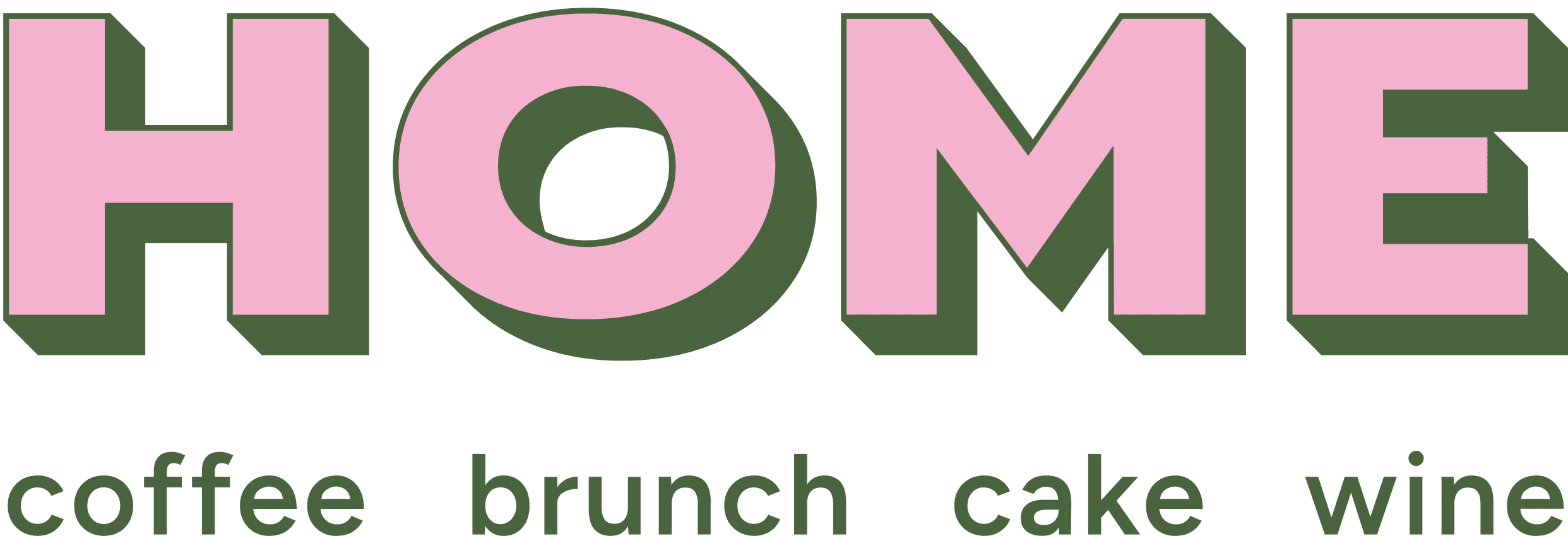 home bakery logo, coffee, brunch, cake, wine