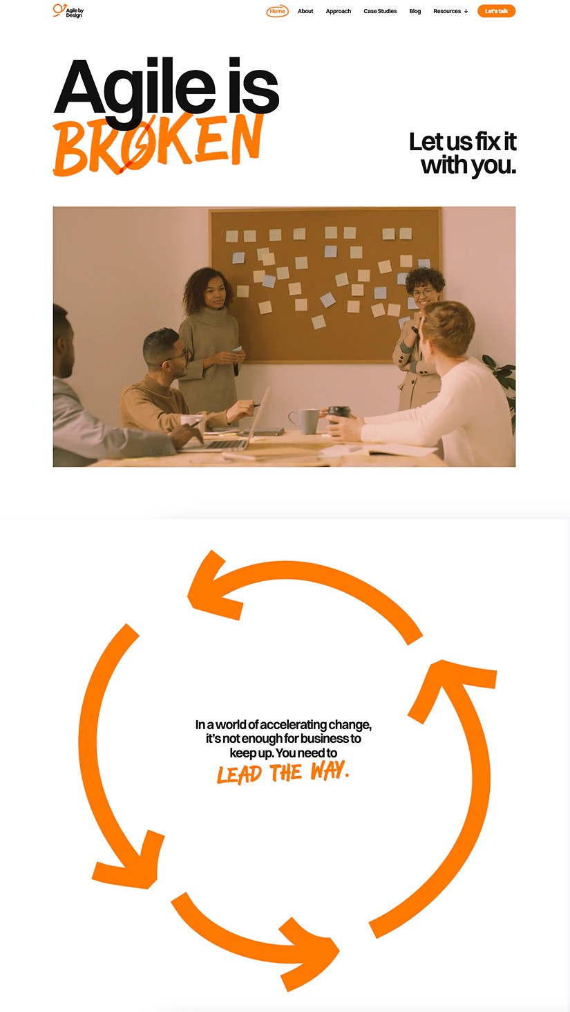 Best portfolio site - agile by design