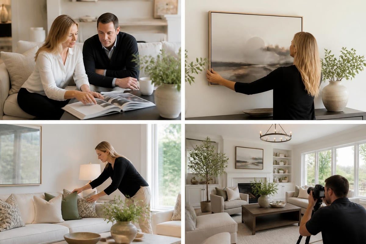 Staging installation workflow