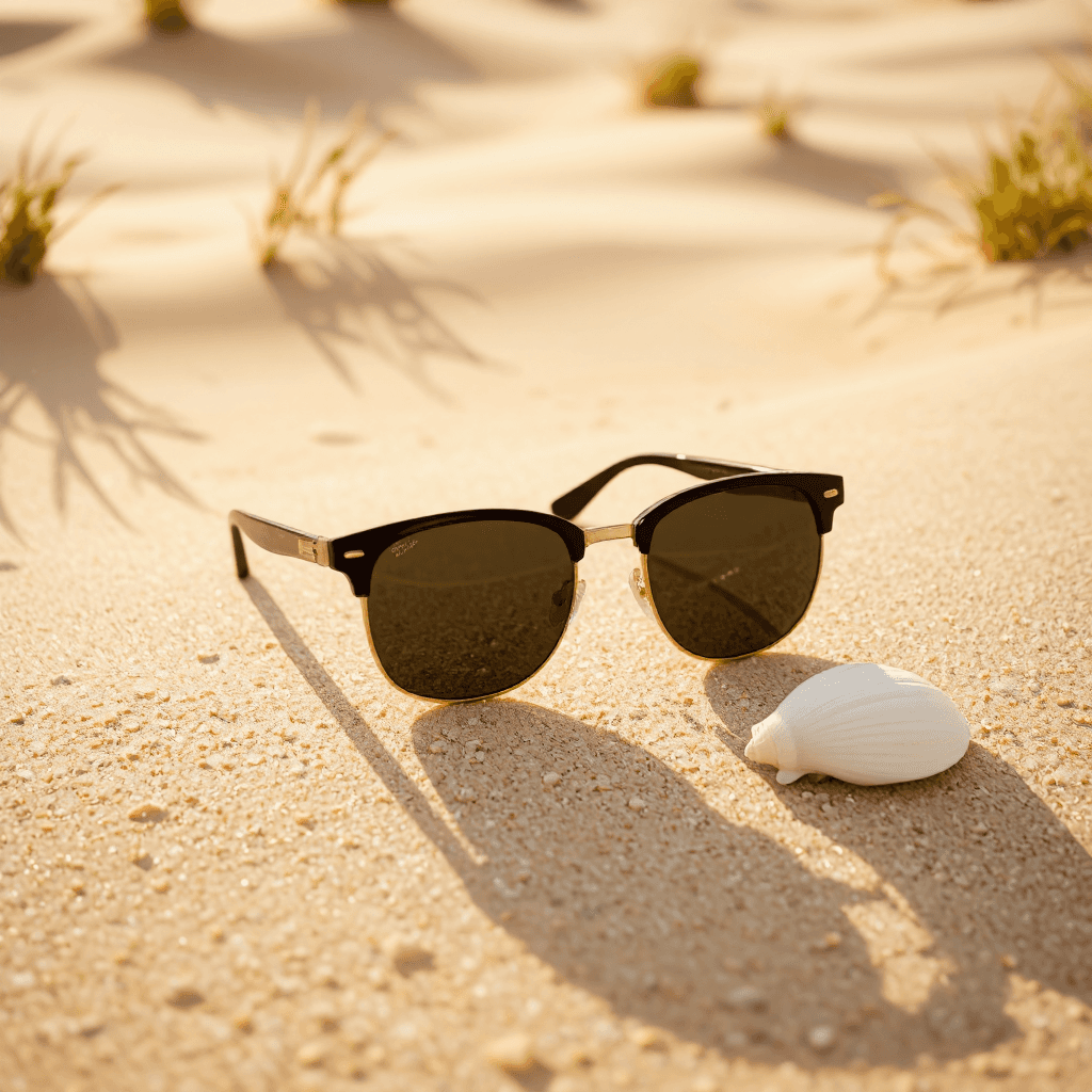 product photography of sunglasses