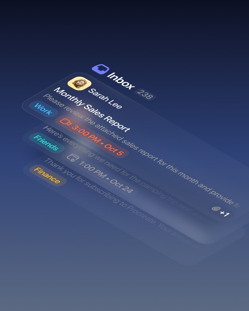 Maill Application UI/UX