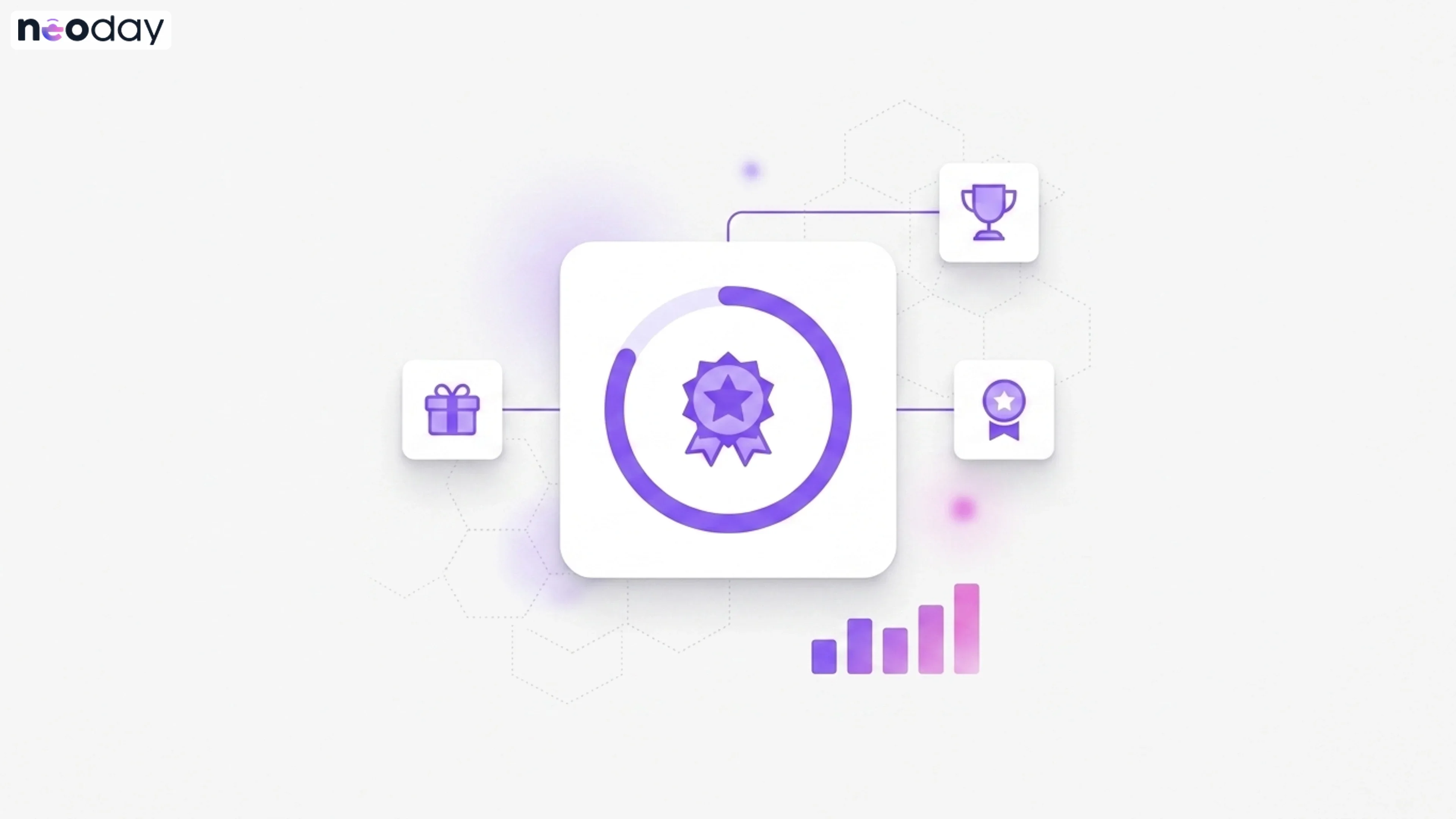 Bank rewards program overview graphic showing points, tiers, and member benefits