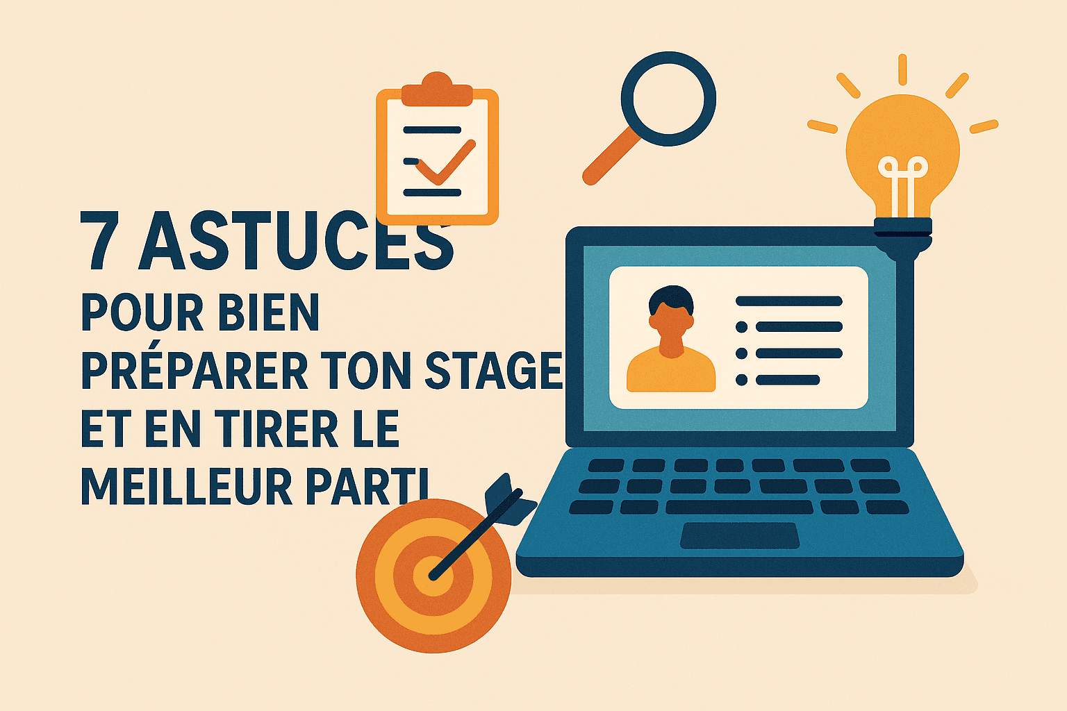 7 astuces pour bien préparer ton stage et en tirer le meilleur parti