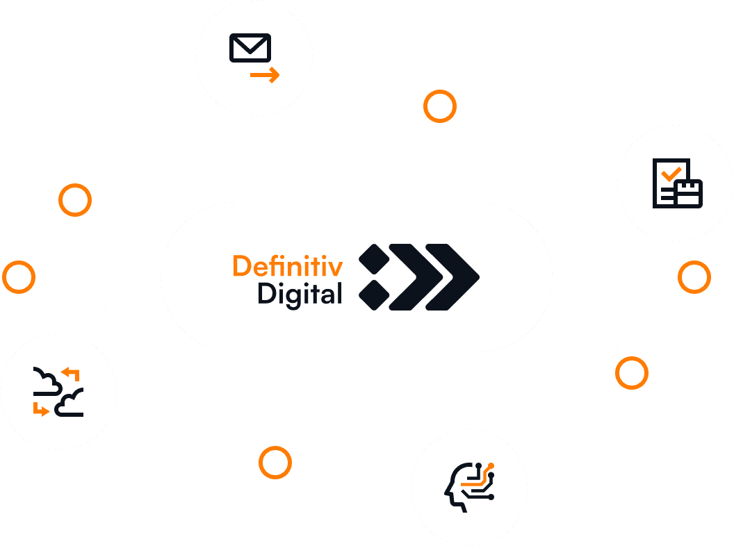 Verknüpfte Abläufe für Büro-Angestellte im Handwerk