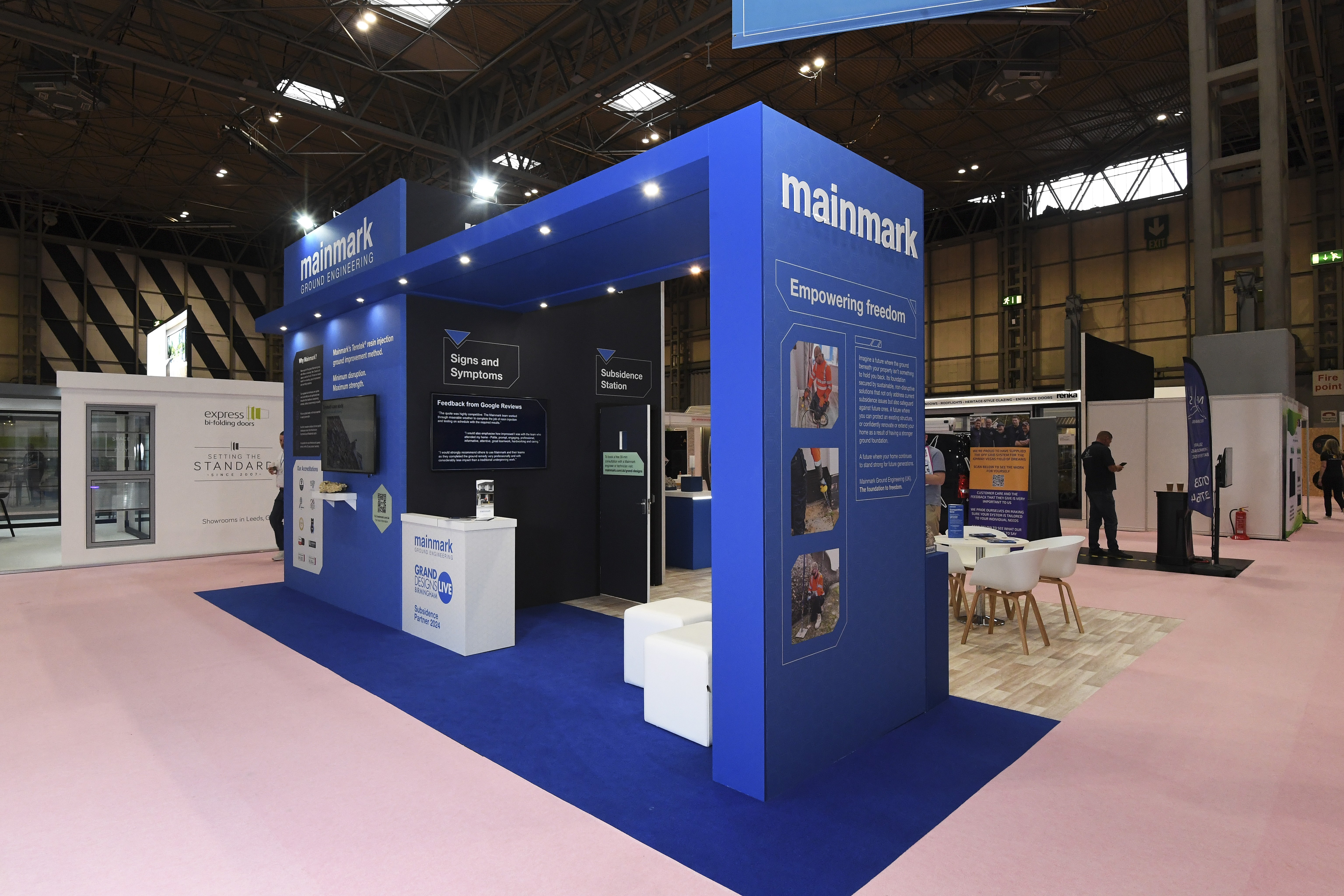 Mainmark's stand at Grand Designs Live