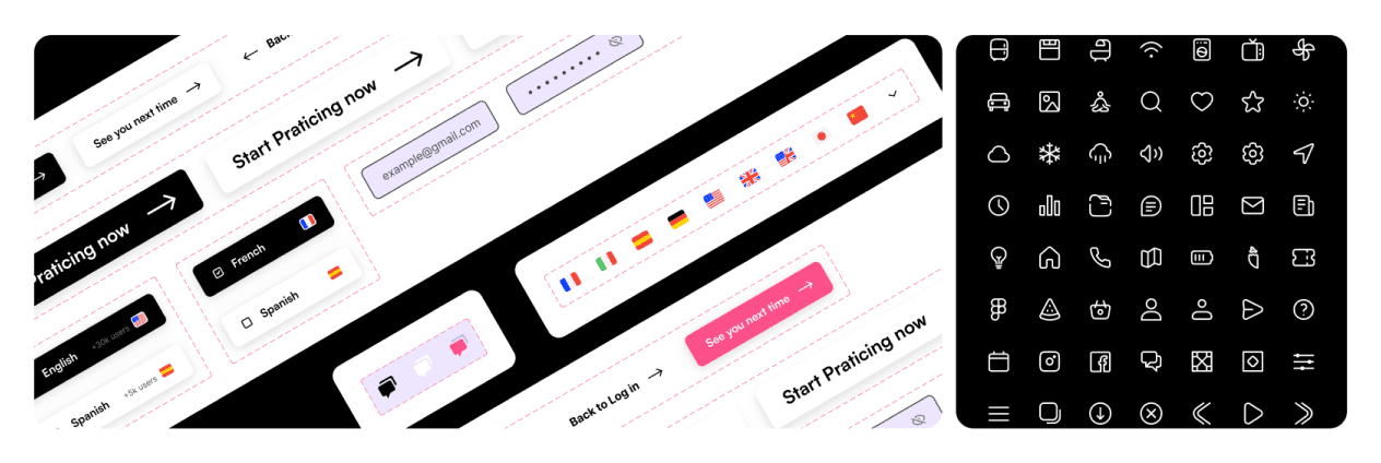 Easy Language Exchanges – visuel du projet 7