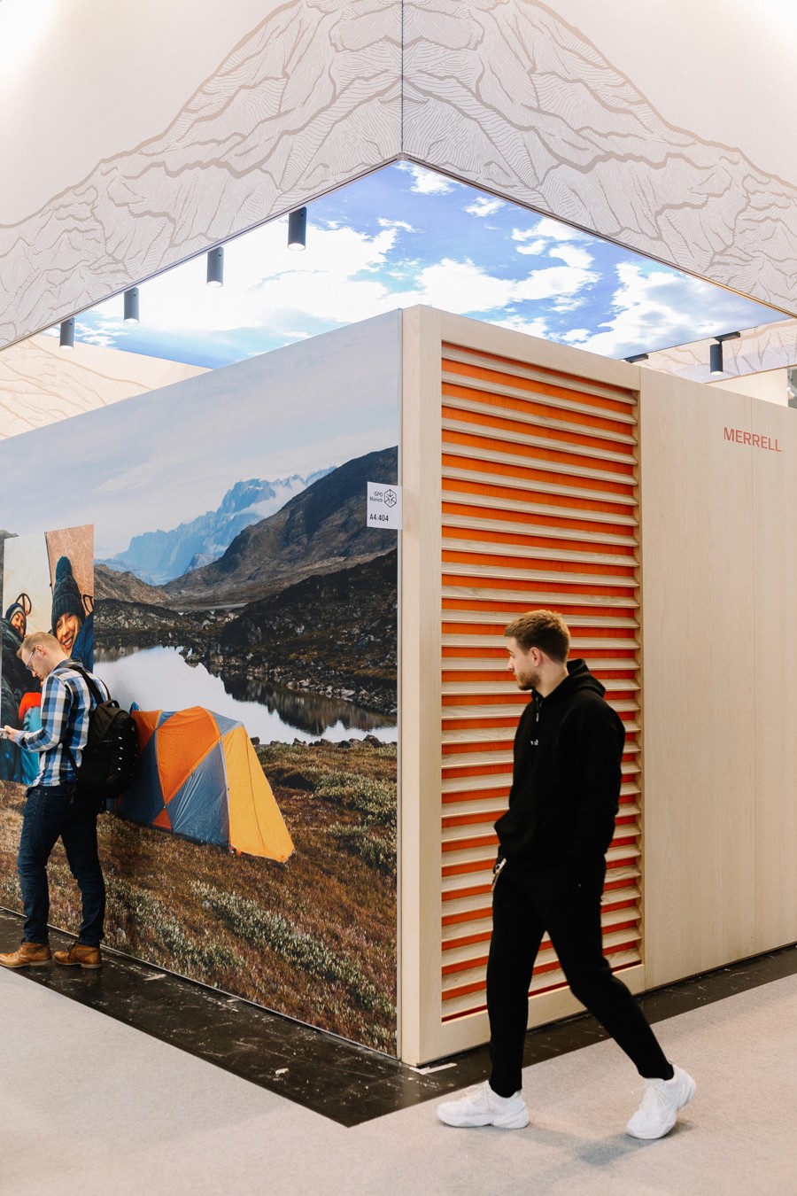 Merrell tradeshow stand design
