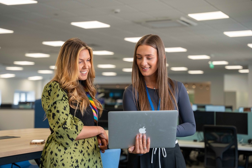Recruitment video production subscription example – UK corporate team shoot
