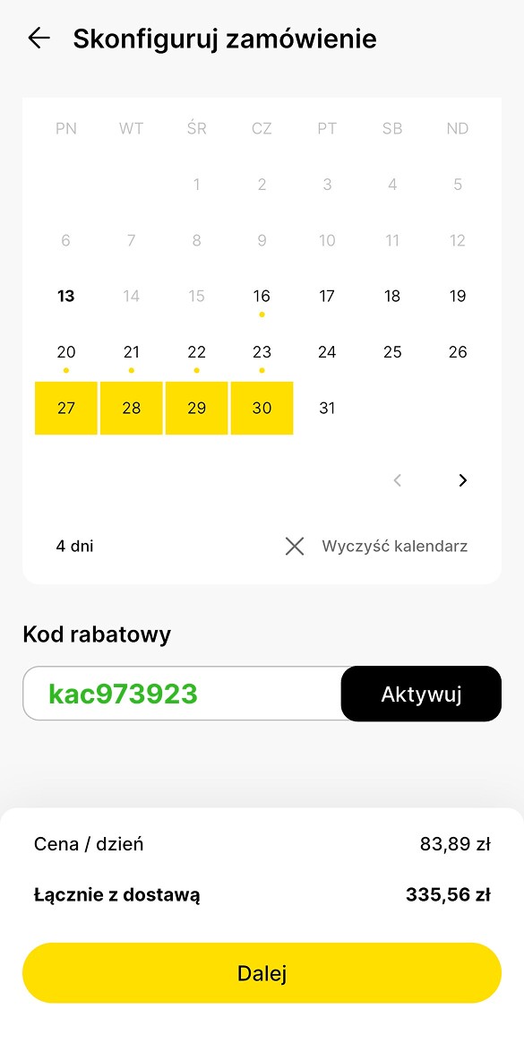 kod rabatowy ntfy