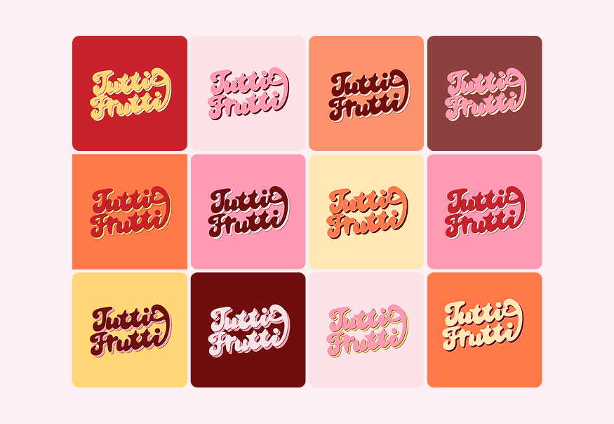 Tutti Frutti Logo Varianten