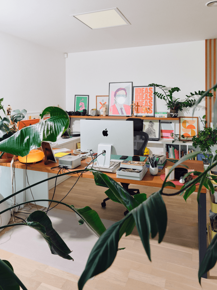 Photo of Luboš's office