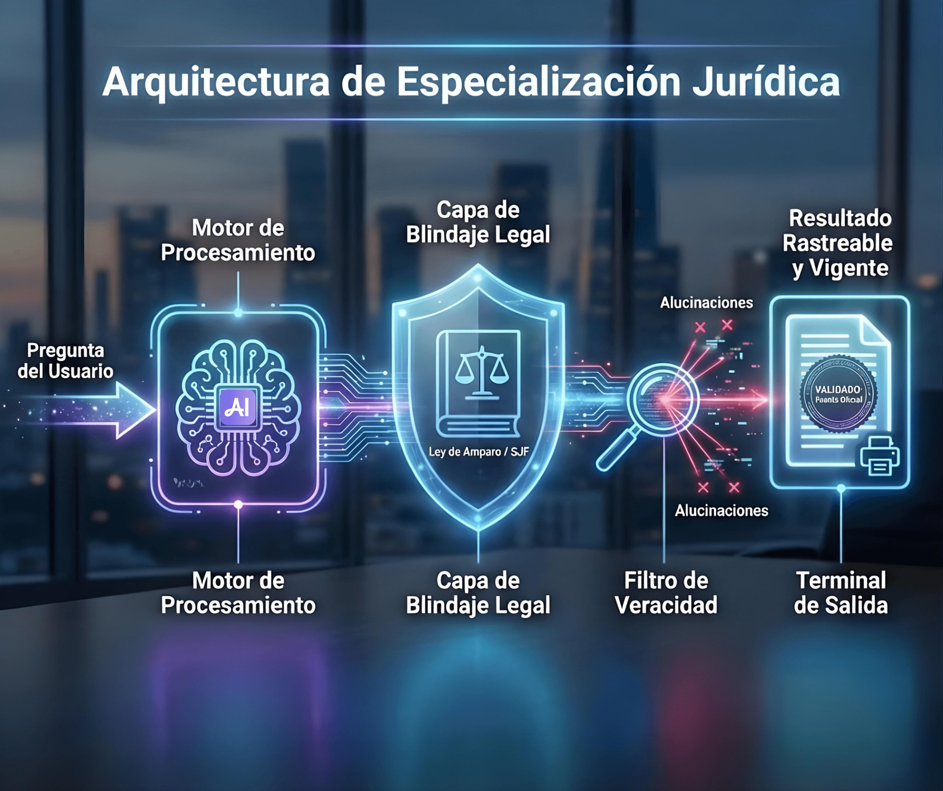 Por qué una IA general no basta para tesis y jurisprudencia