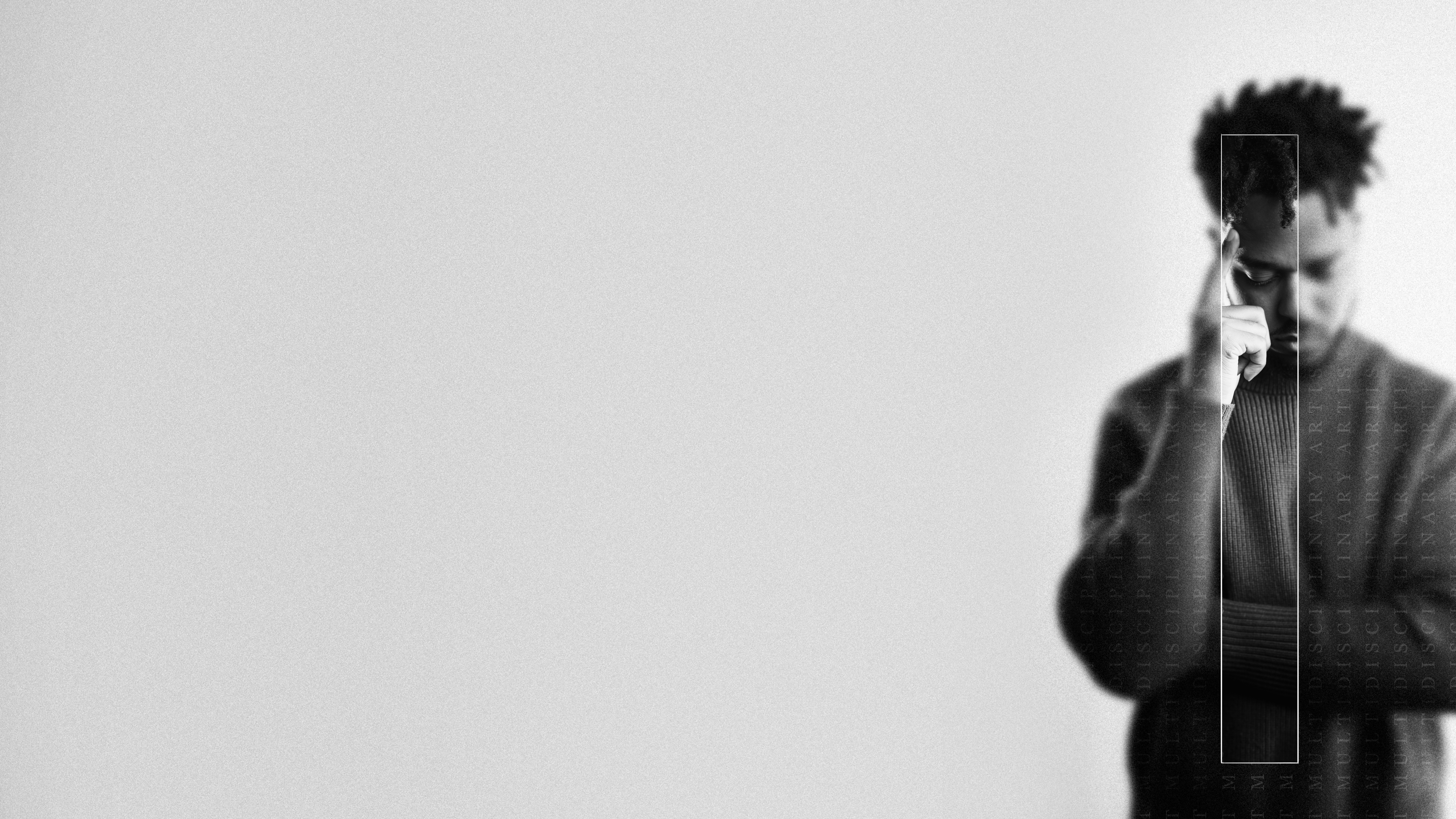 Dynamic picture of a cyclist riding downhill