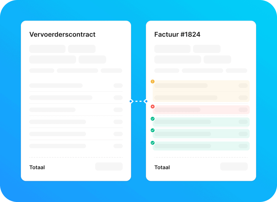 Afbeelding waarop je ziet hoe het controleren van je facturen je helpt om de verzendkosten te minimaliseren.