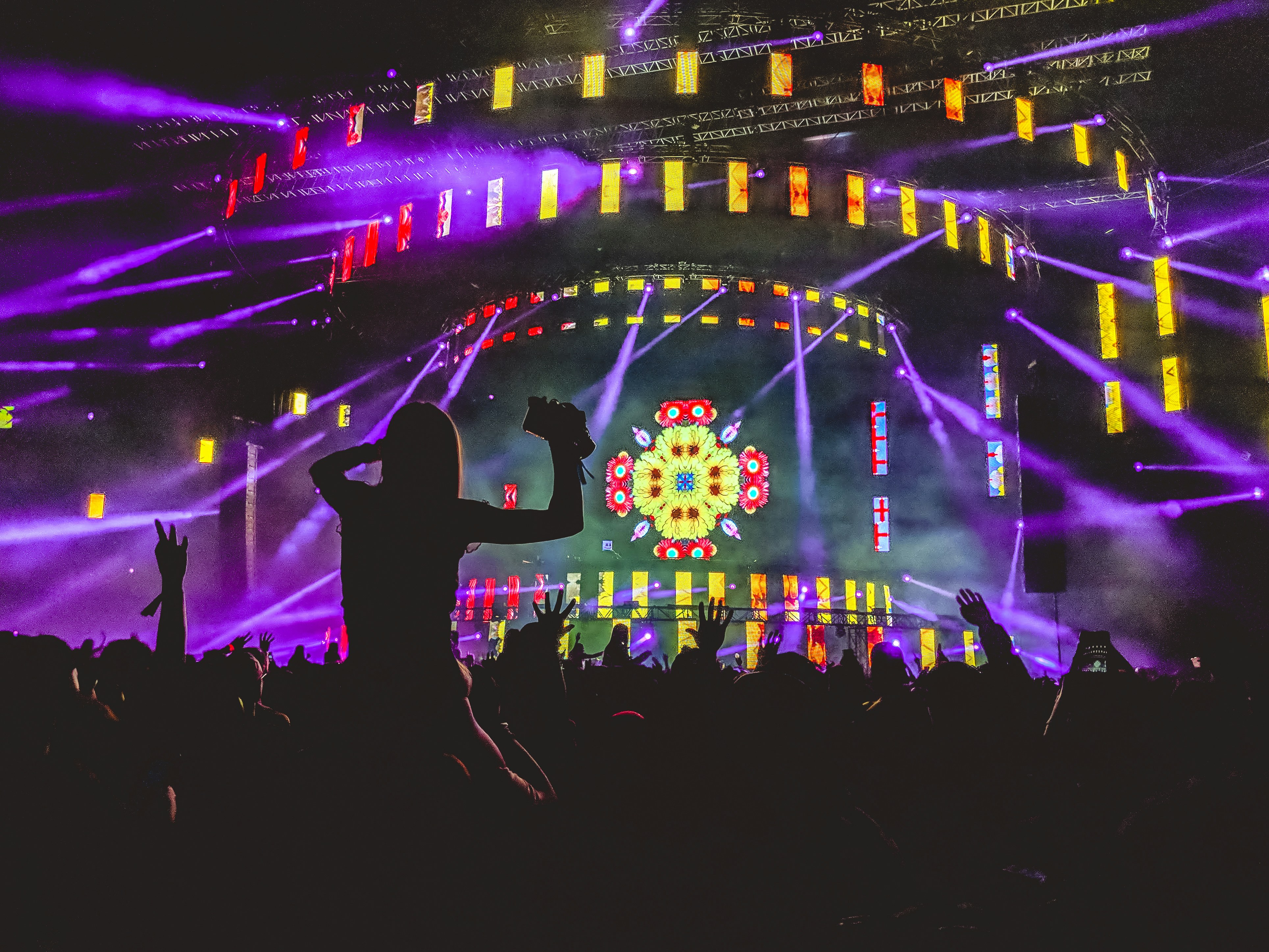 crowd in front of stage - VHow to Start Making EDM Music
