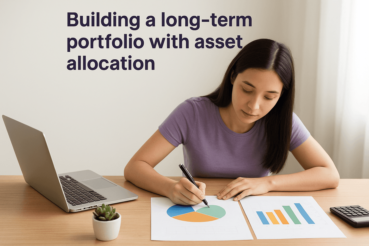 Building a long-term portfolio with asset allocation