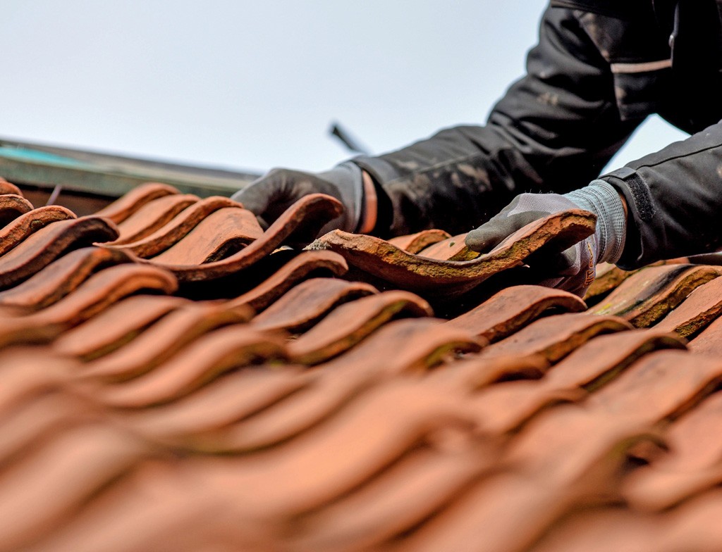 a group of wooden chairs