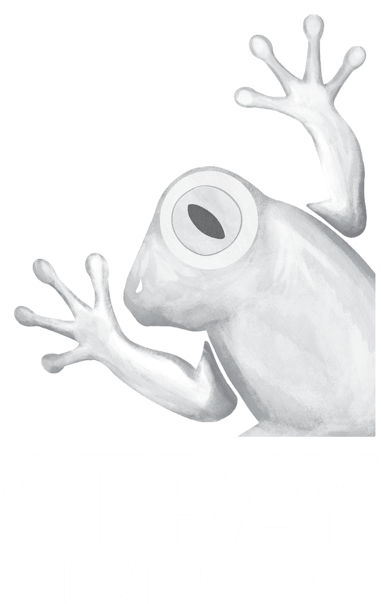 Stray Electronics (Frog Logo)