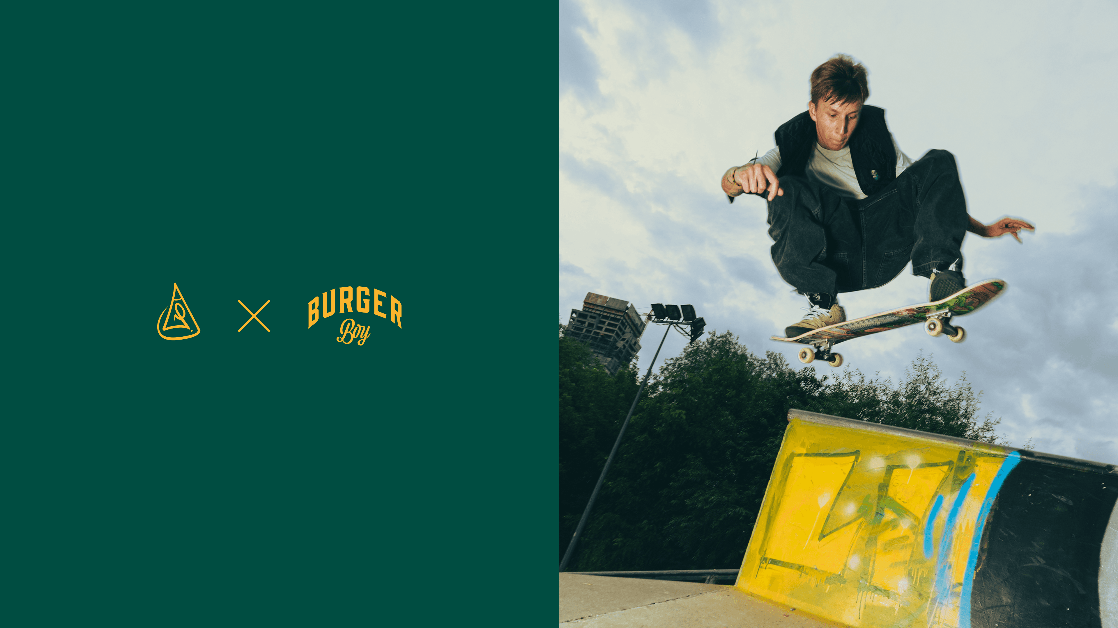 y on a skateboard