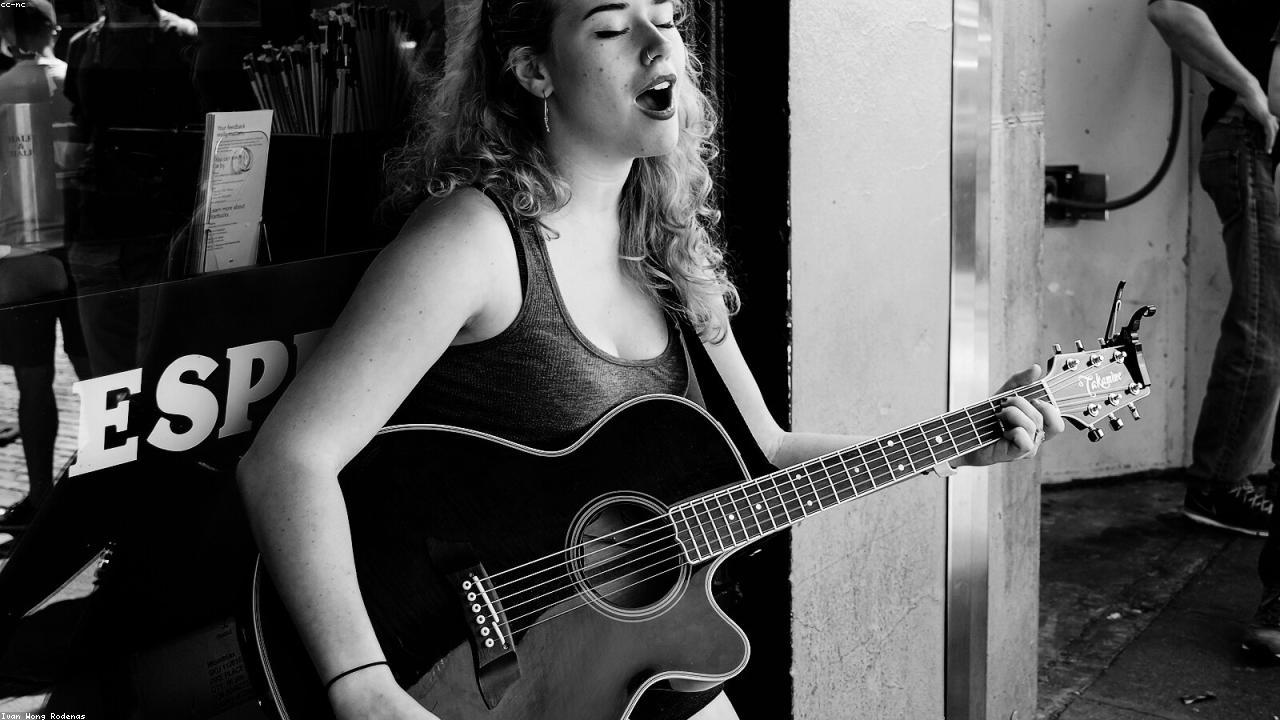 Street Musician Jazz