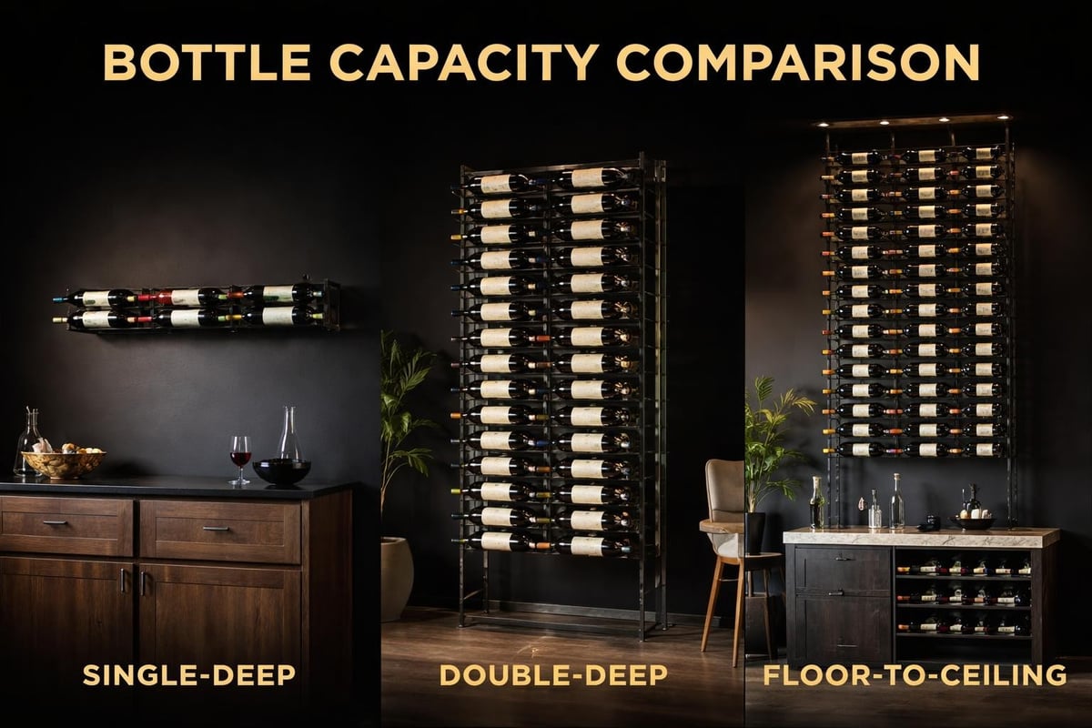 Wine cellar capacity planning