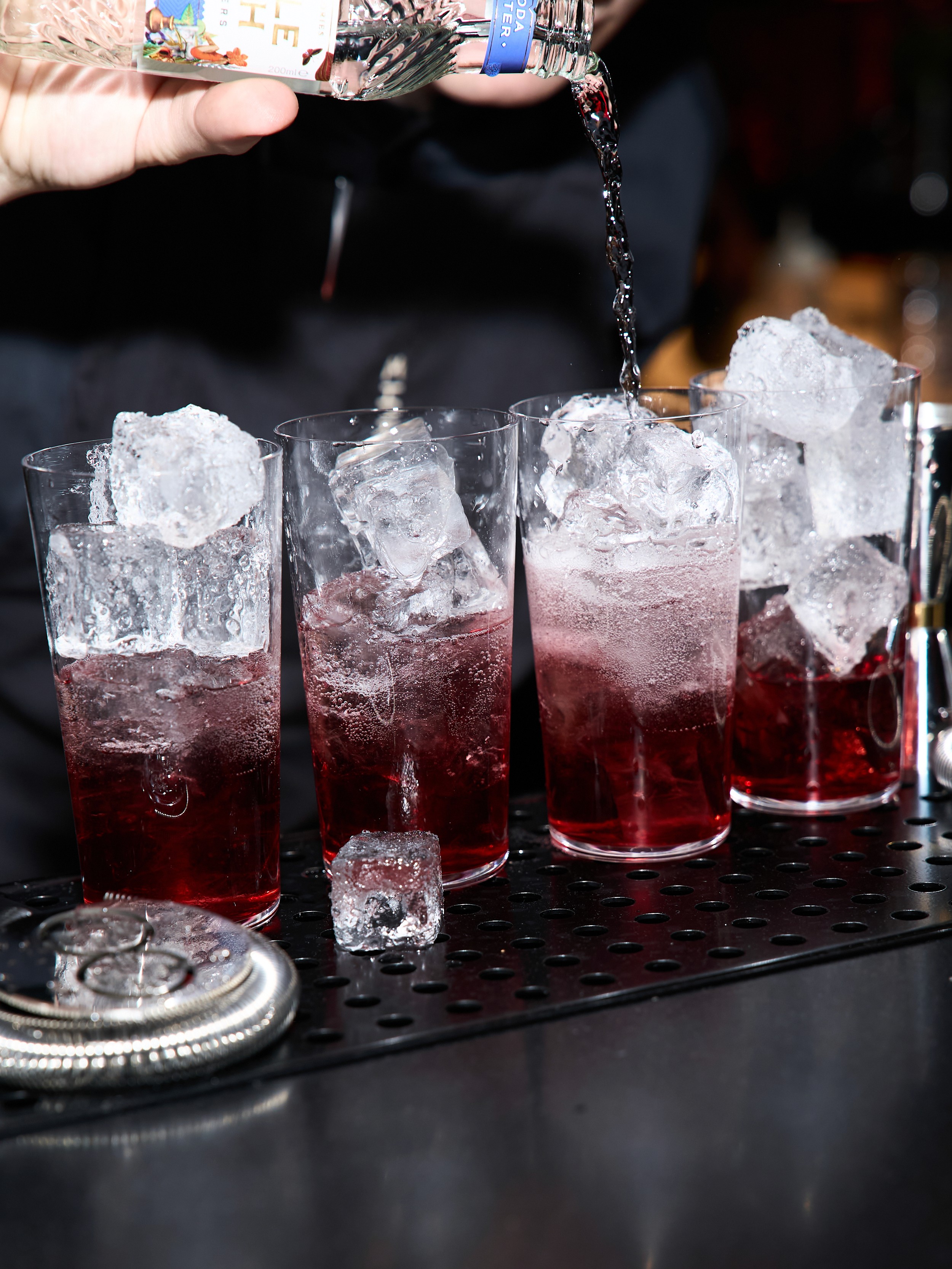 Signature cocktail served at Mitsu launch event