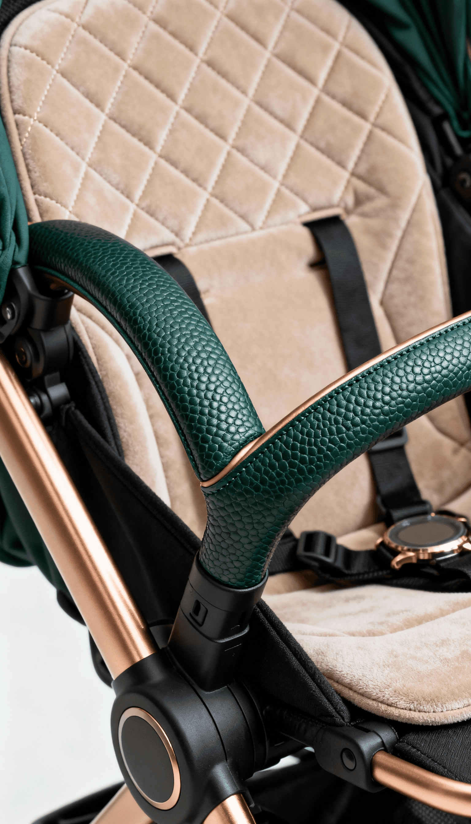 man standing near brown dog at golden hour