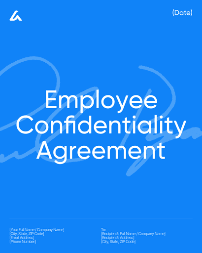 Employee Confidentiality Agreement