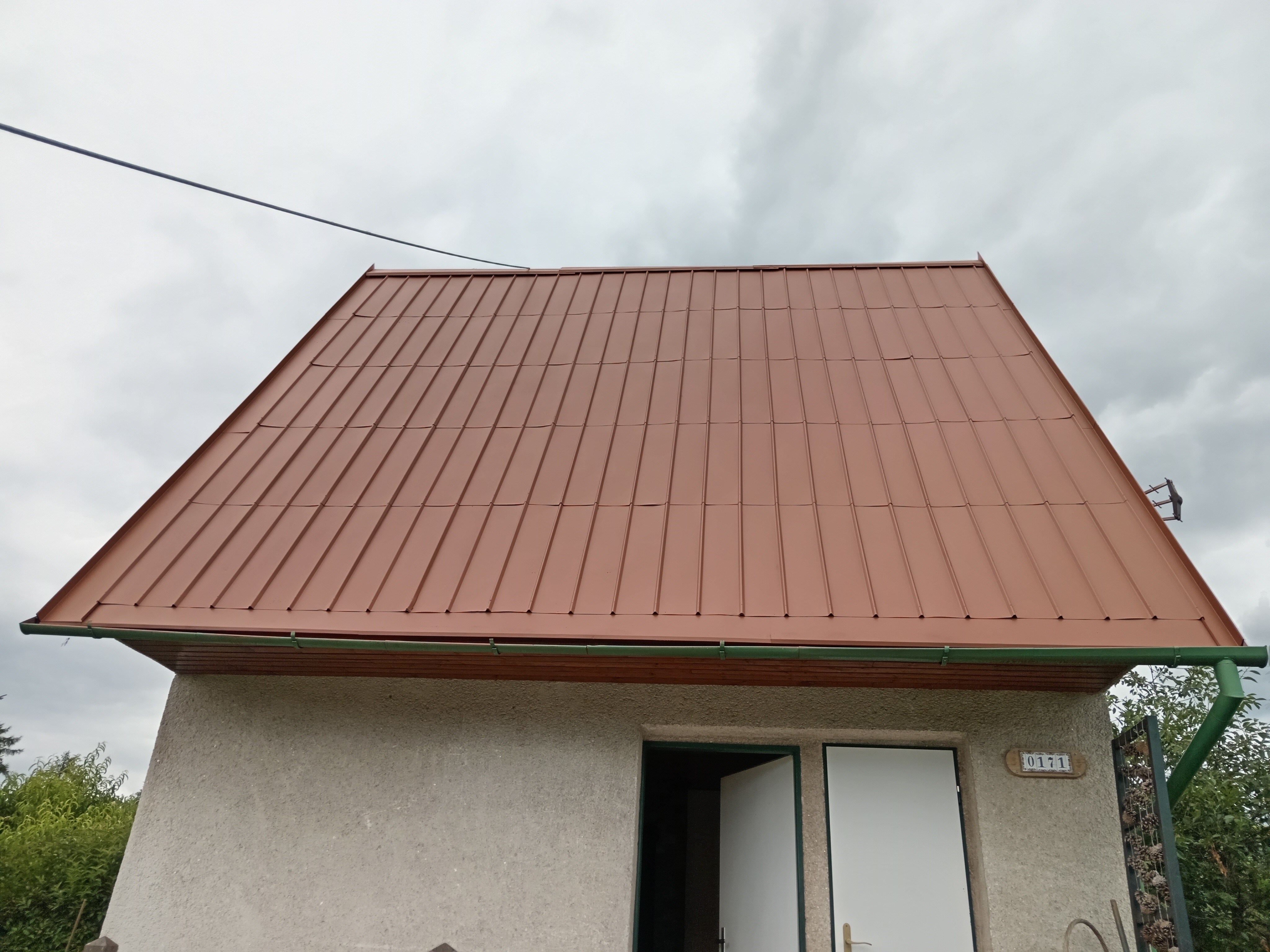 Střecha po renovaci