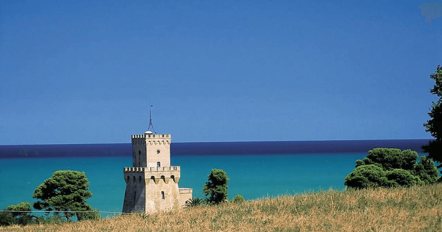 Close-up of a blue microscopic structure resembling a virus with detailed surface textures.