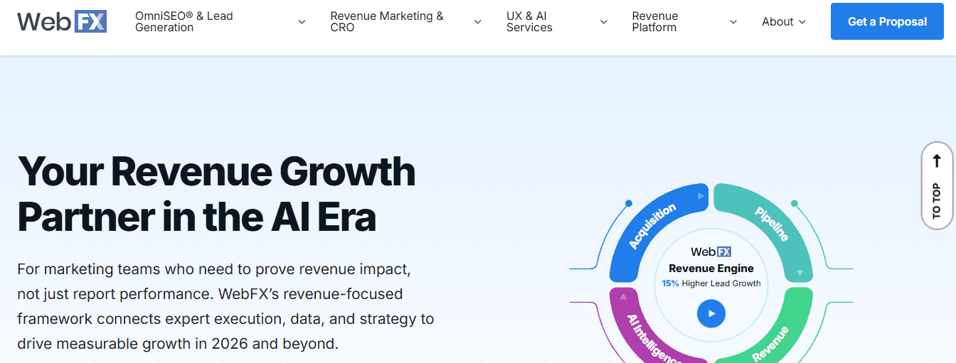 webfx -  SEO Agency For Software Companies