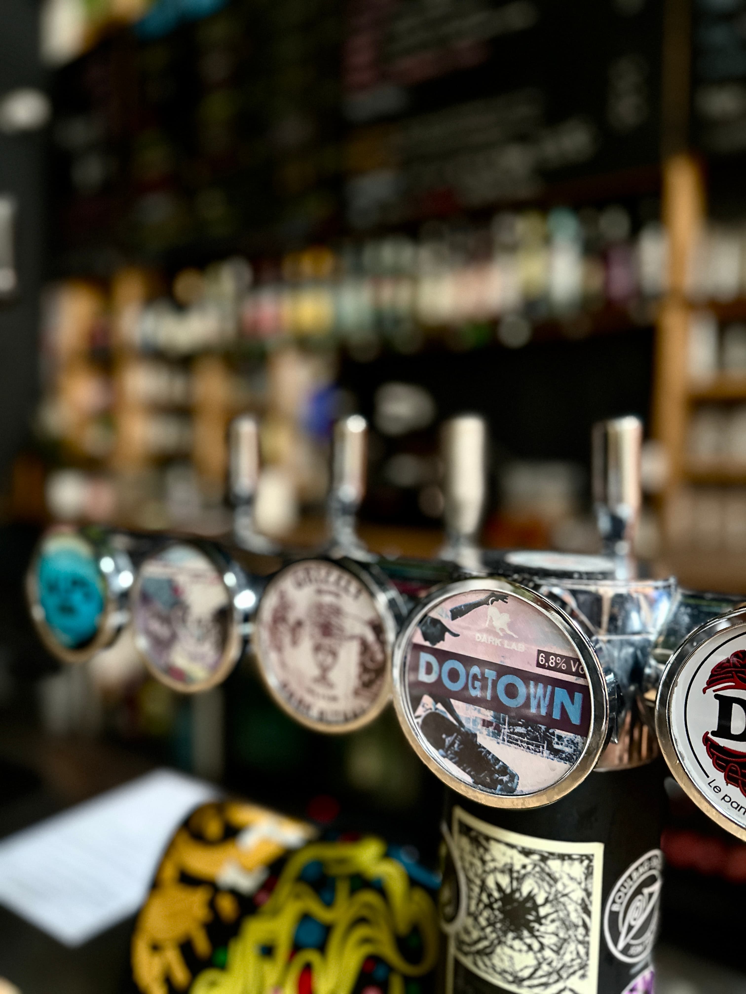 tirage pression dark lab dogtown