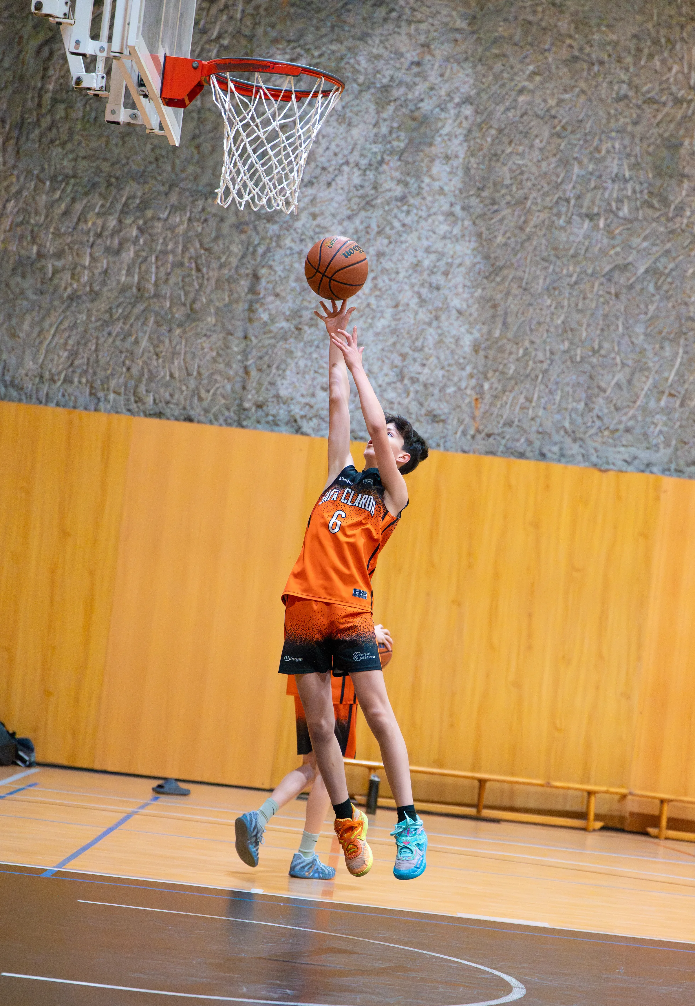 Safa Claror baloncesto 2026, fotografía baloncesto Barcelona, Safa Claror vs La Salle 2026, Esportiu Claror Sardenya, Nolan Pardo fotógrafo deportivo, baloncesto Sardeny