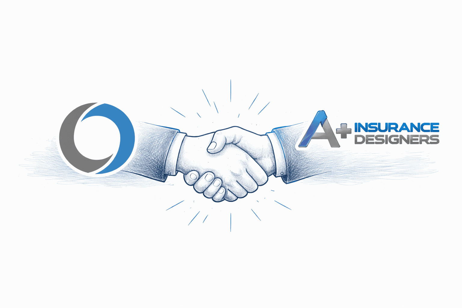 the onyx logo and a+ logo shaking hands