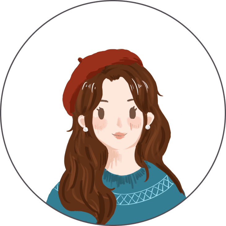 Sketched avatar for the target group