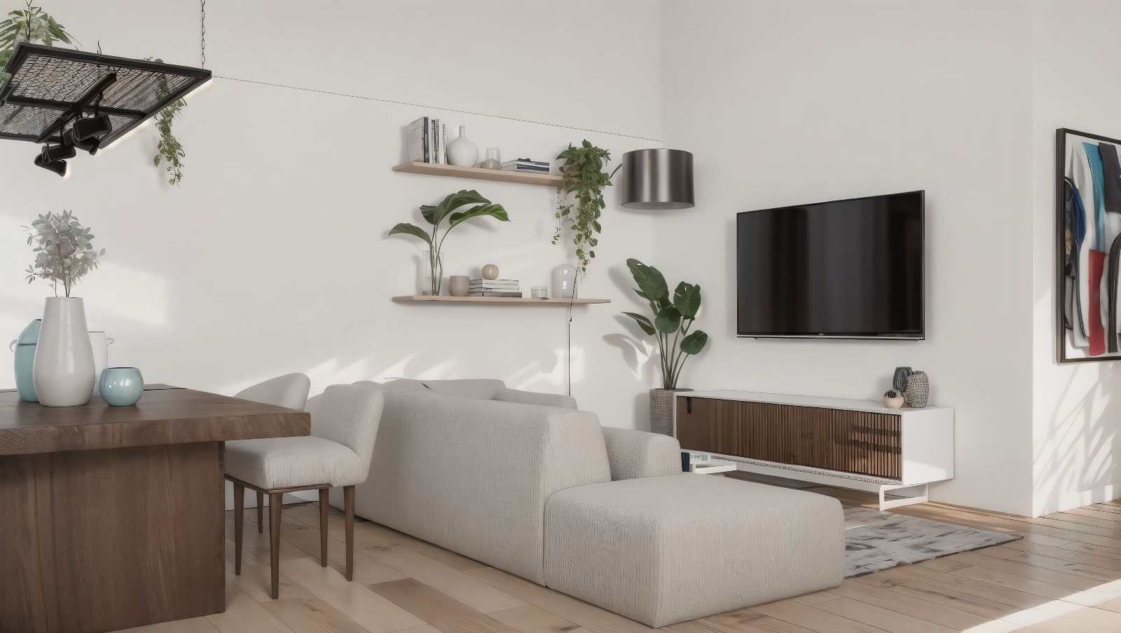 projeto arquitetura alcoitao sala open space