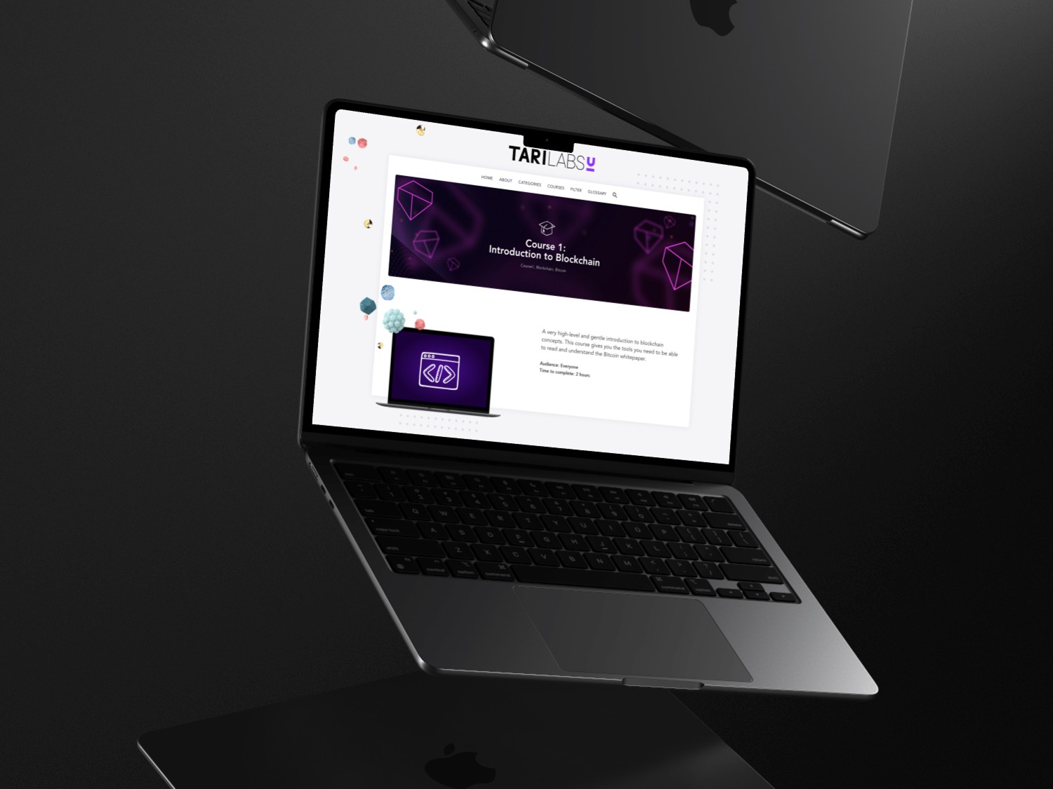 A descriptive header section so you are immediately orientated and get a glimpse of what's to come.