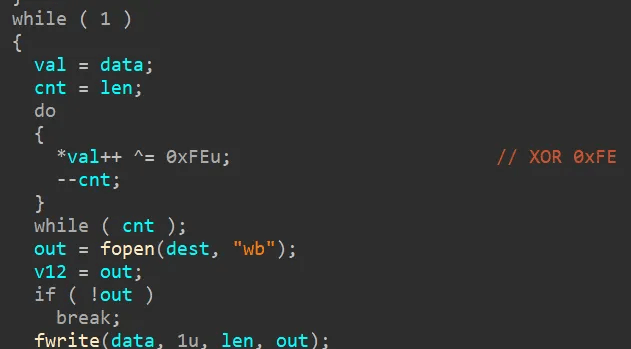 XOR Encryption Routine