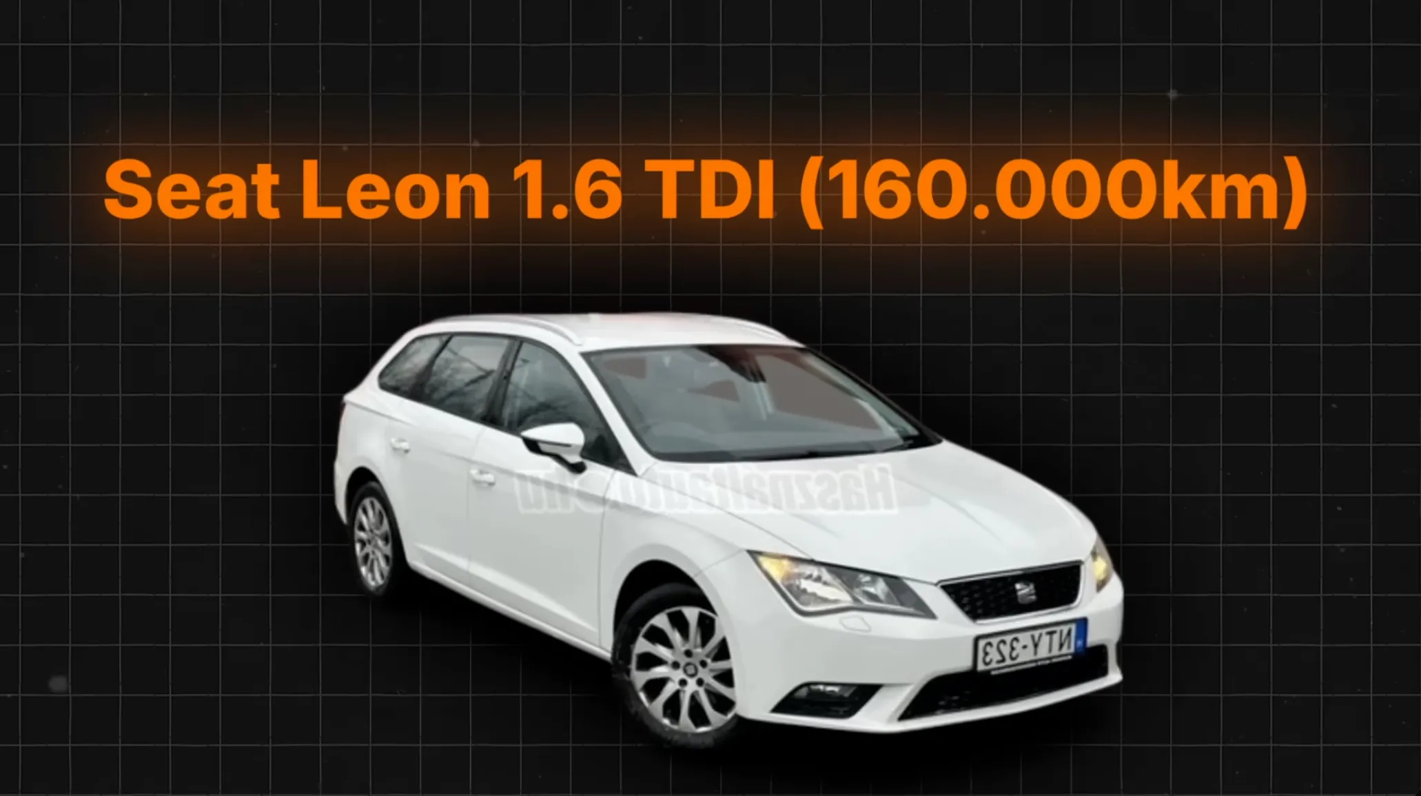 használt Seat Leon 1.6 CR TDI fehér