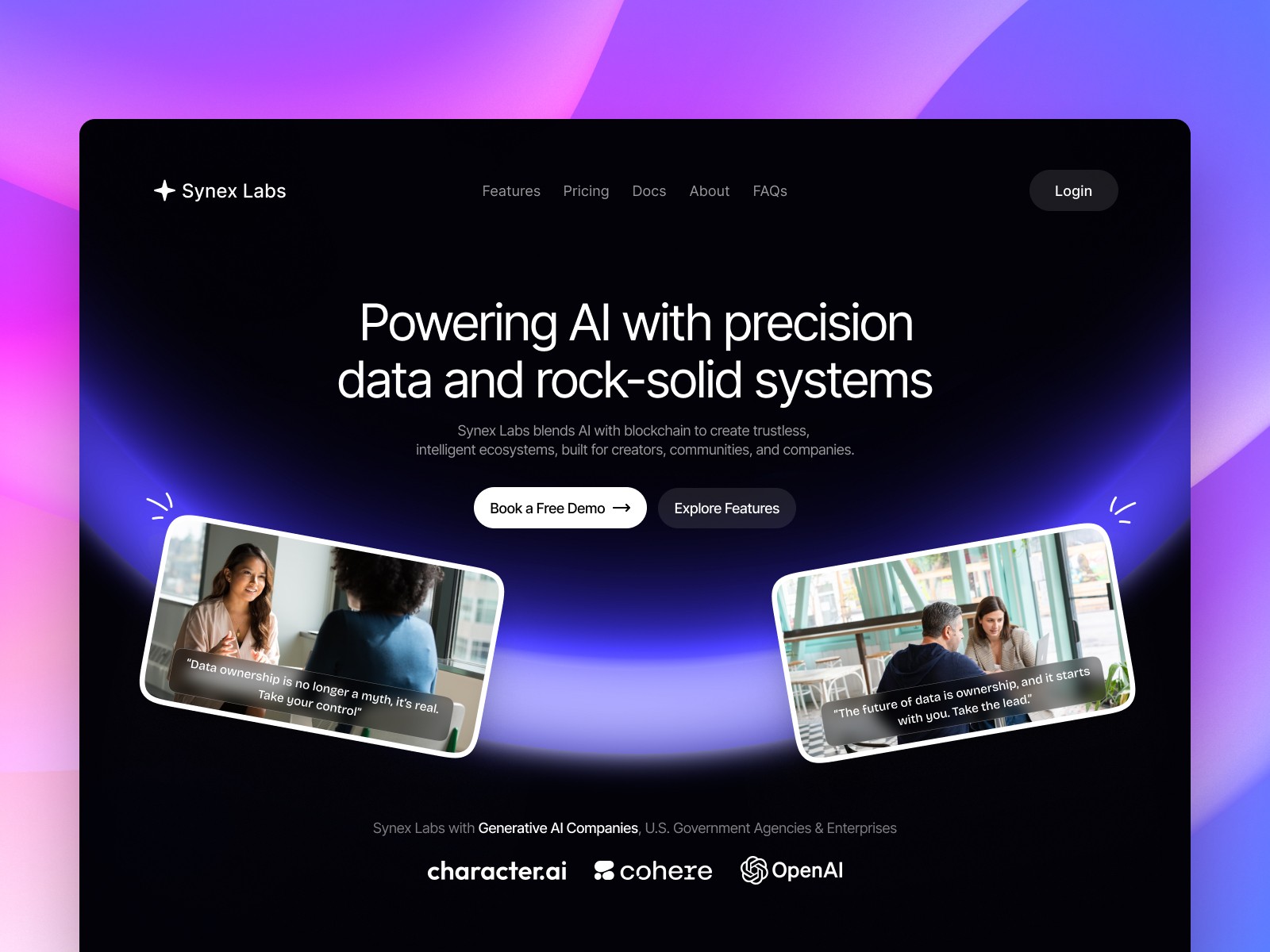 Framer Landing Page Designing Services