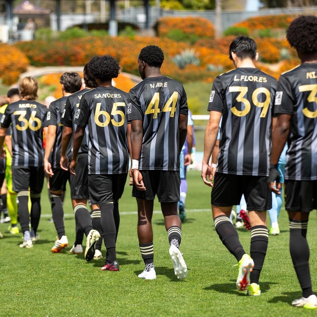 Pregame Walk Out Line At LAFC Home Game