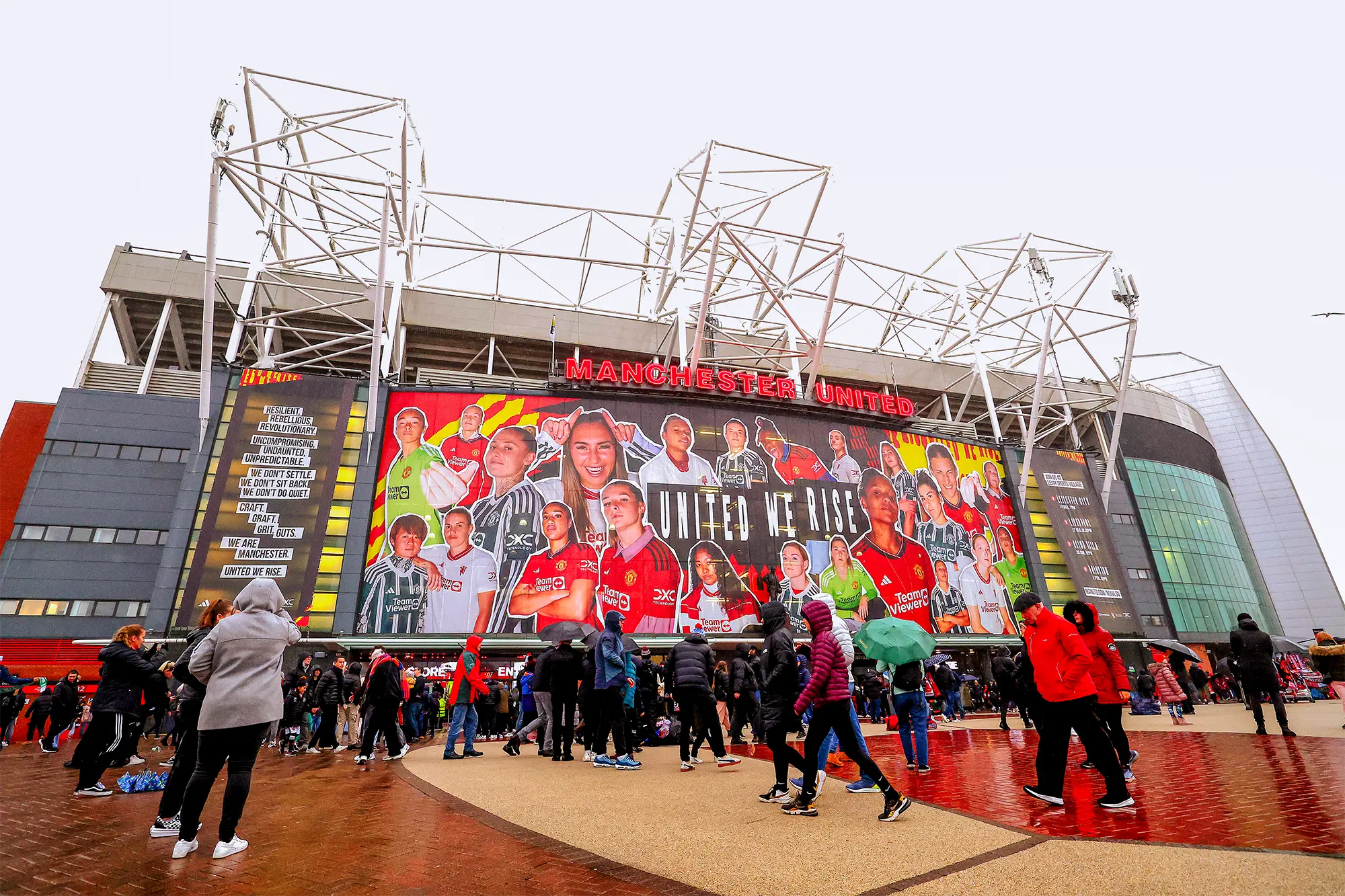 Old Trafford stadium rollout