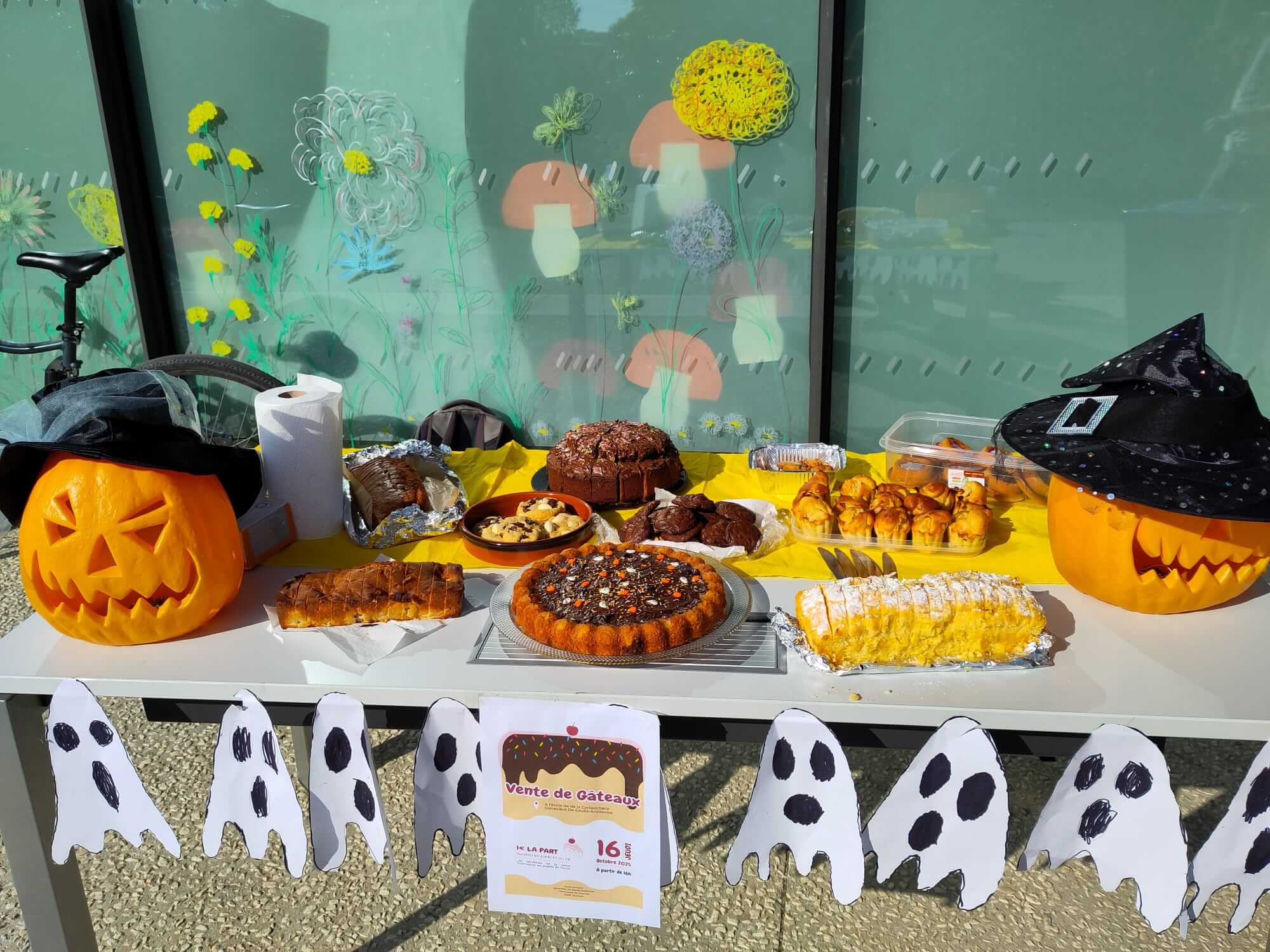 Vente de gâteaux