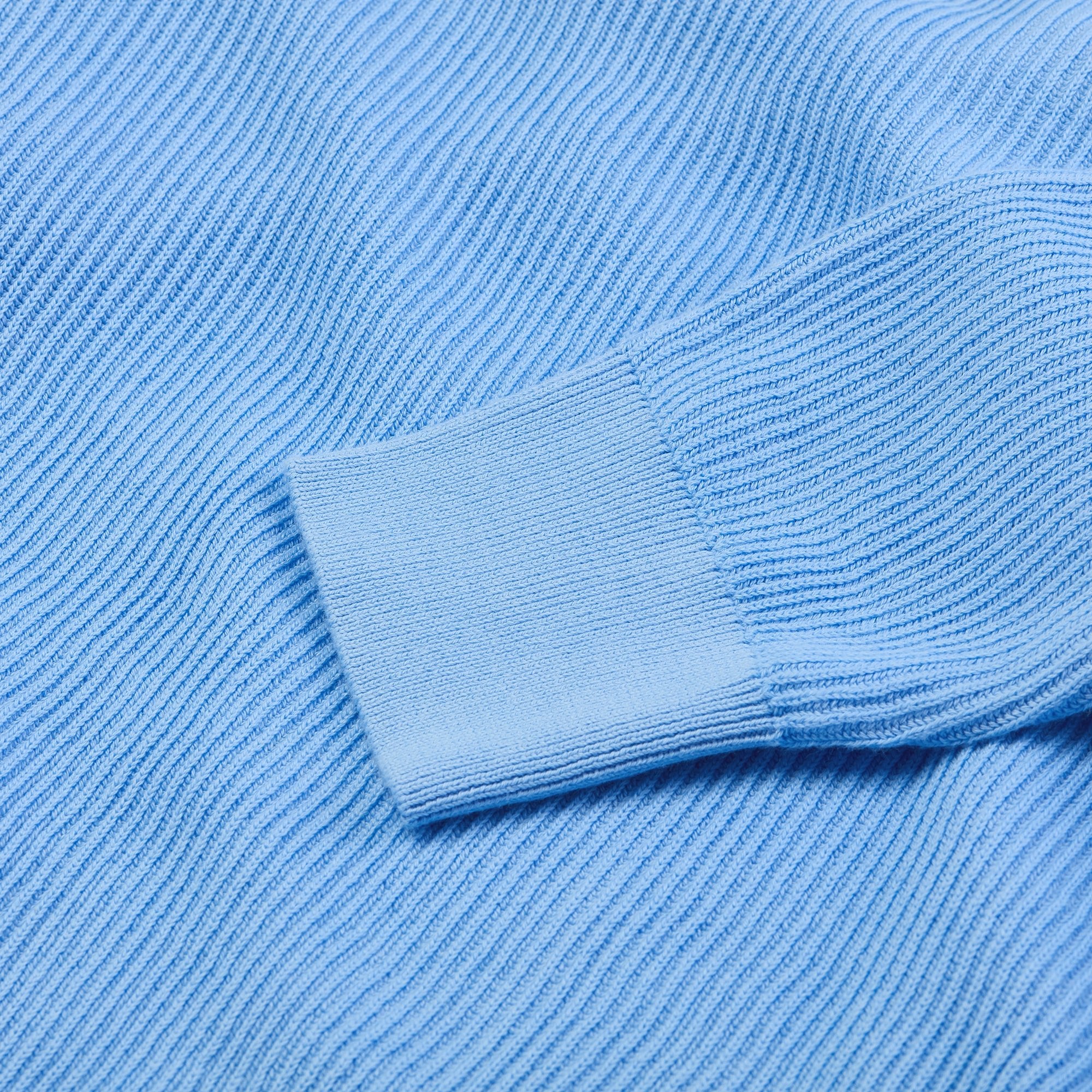 Paul Open Giza Dusty Full Zip Cardigan - Mandelli UK