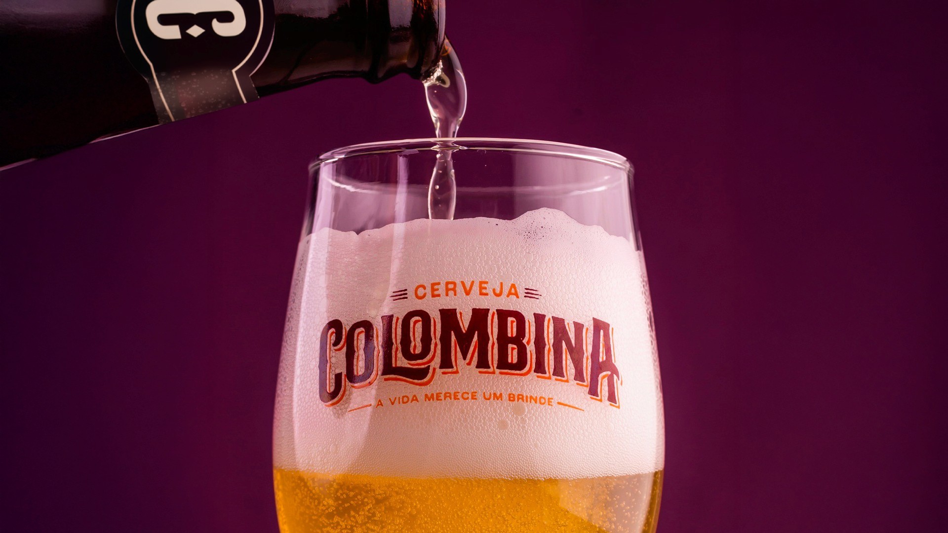 Imagem da Identidade Visual Cerveja Colombina